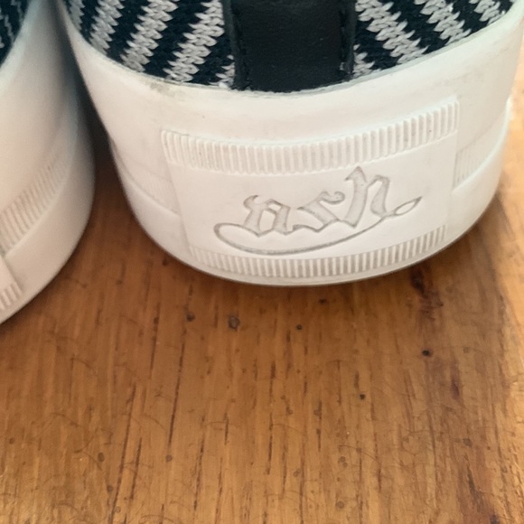 Ash Jeday Knit Slip-on Sneaker Women’s Black & White Skate Style Shoe Size 9 - Picture 9 of 13